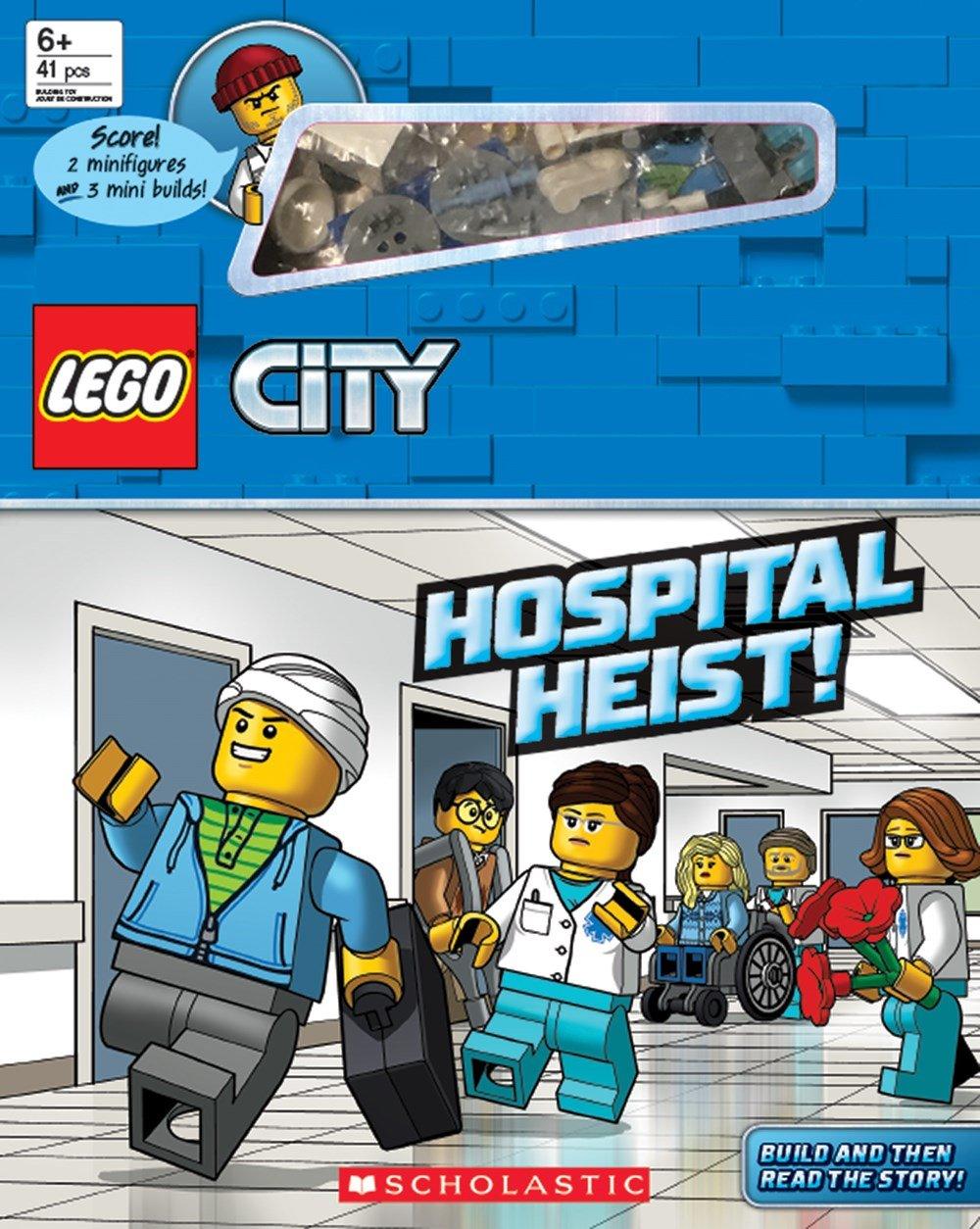 LEGO CITY HOSPITAL HEIST! (STORYBOOK WITH MINIFIGURES AND MINIBUILDS) - Spectrawide Bookstore