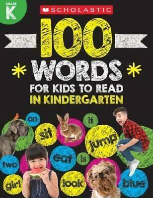 100 Words For Kids To Read In Kindergarten - Spectrawide Bookstore
