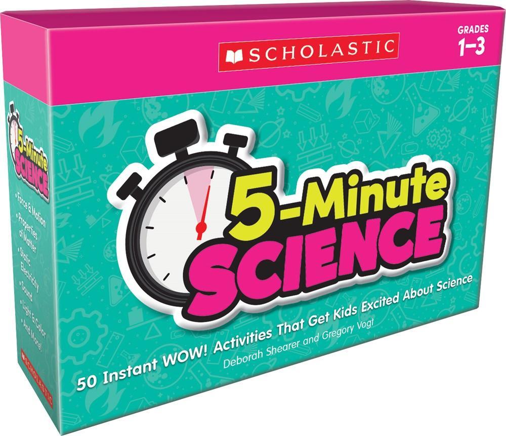 5-Minute Science-Grades 1-3 Instant WOW! Activities That Get Kids Excited About Science - Spectrawide Bookstore