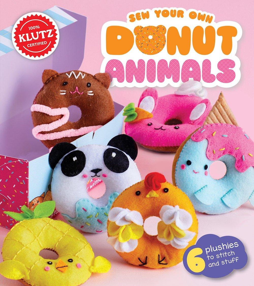 Sew Your Own Donut Animals - 6 Plushies to Stitch and Stuff - Spectrawide Bookstore