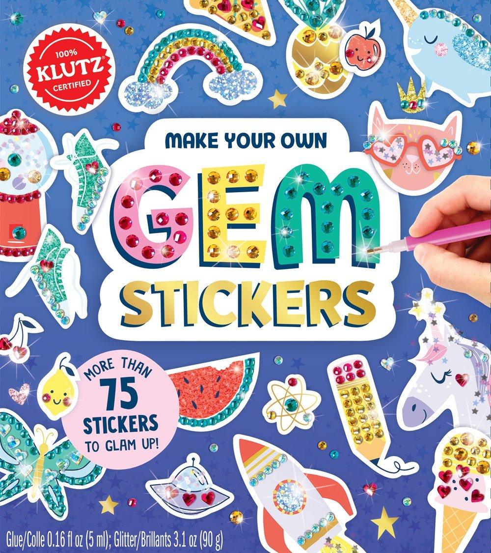 Make Your Own Gem Stickers - More than 75 Stickers to Glam up! - Spectrawide Bookstore