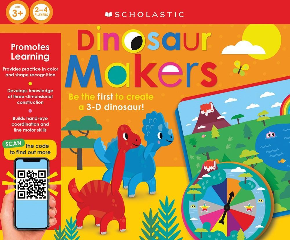 Dinosaur Makers - Scholastic Early Learners (Learning Game) - Spectrawide Bookstore