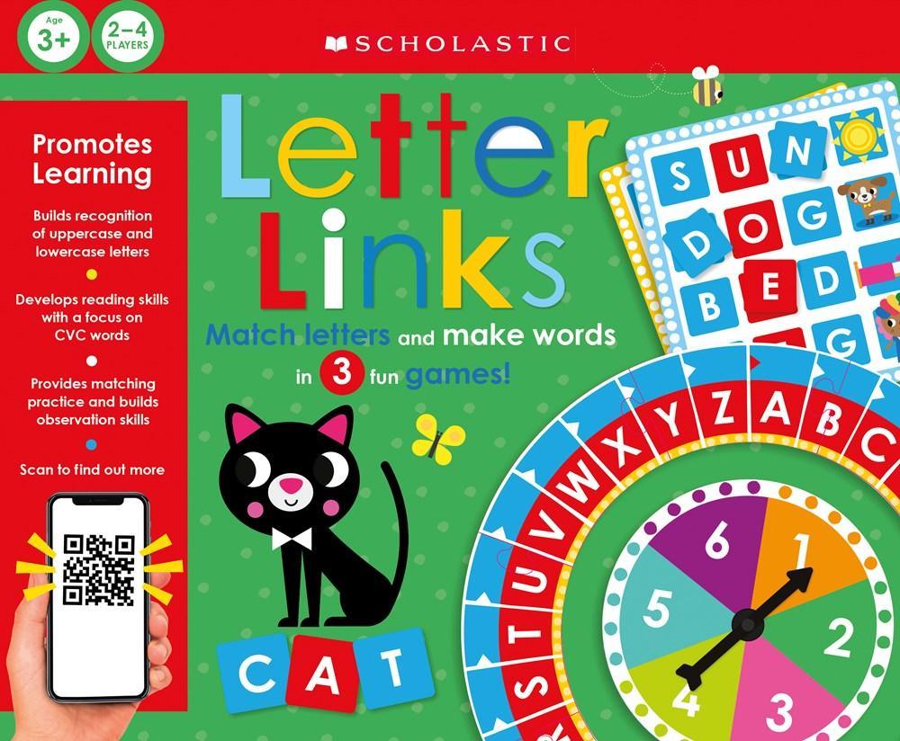 Letter Links - Scholastic Early Learners (Learning Game) - Spectrawide Bookstore