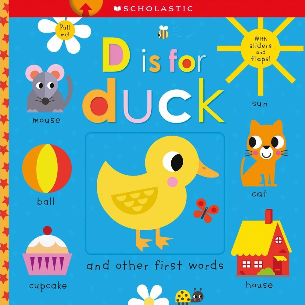 Scholastic Early Learners-Touch and Explore-D is for Duck - Spectrawide Bookstore