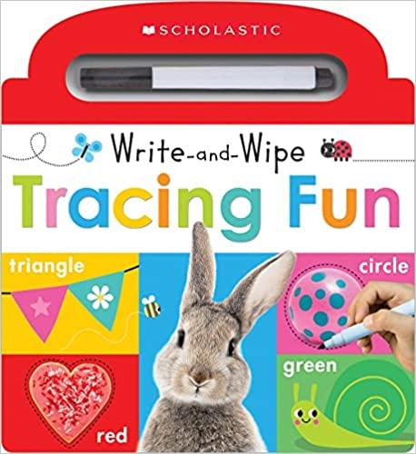 Tracing Fun: Scholastic Early Learners (Write and Wipe) - Spectrawide Bookstore