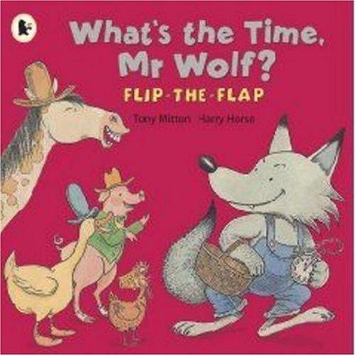 What's The Time, Mr. Wolf? Flip-The-Flap - Spectrawide Bookstore