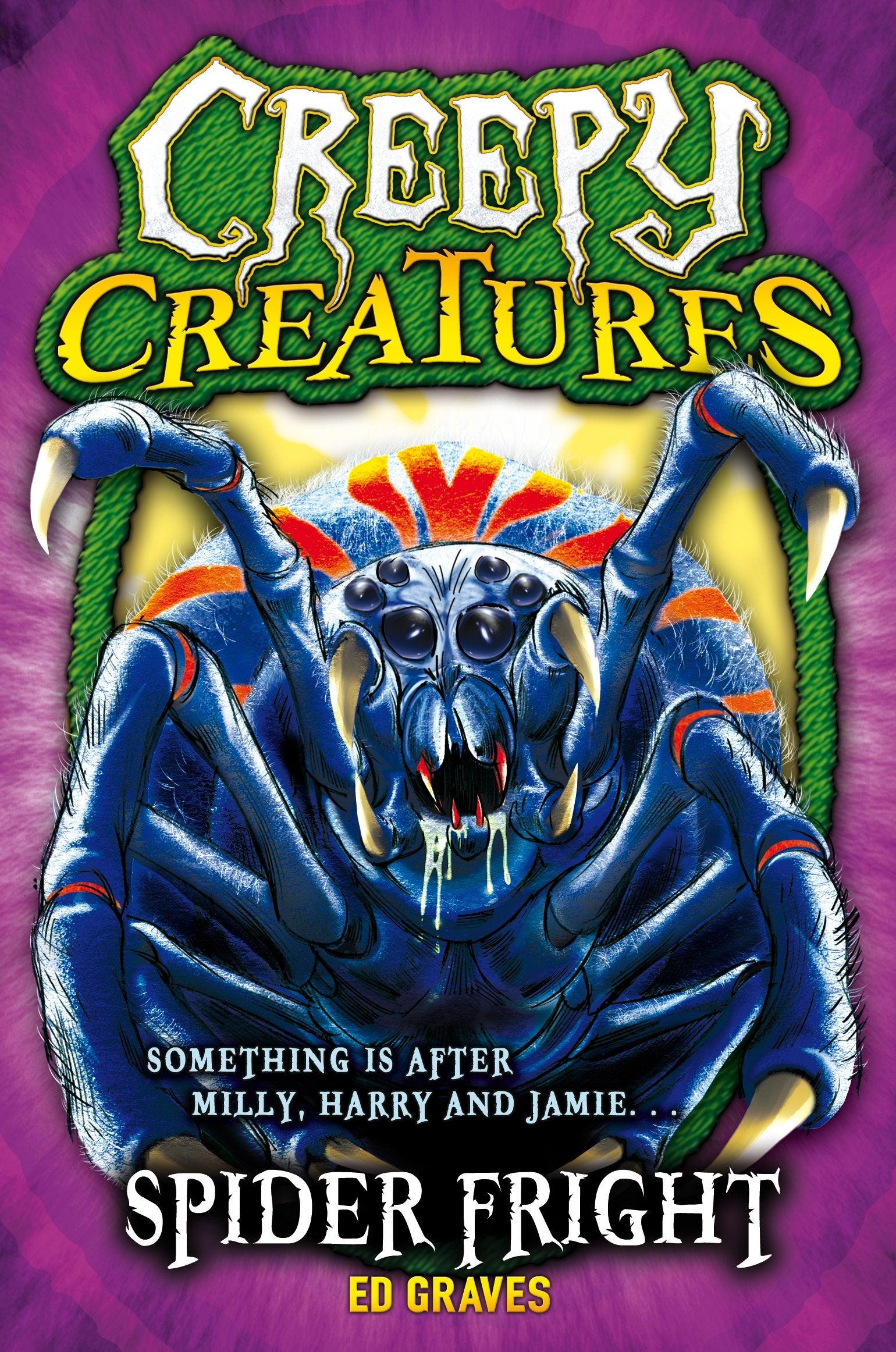 Creepy Creatures - Spider Fright - Spectrawide Bookstore