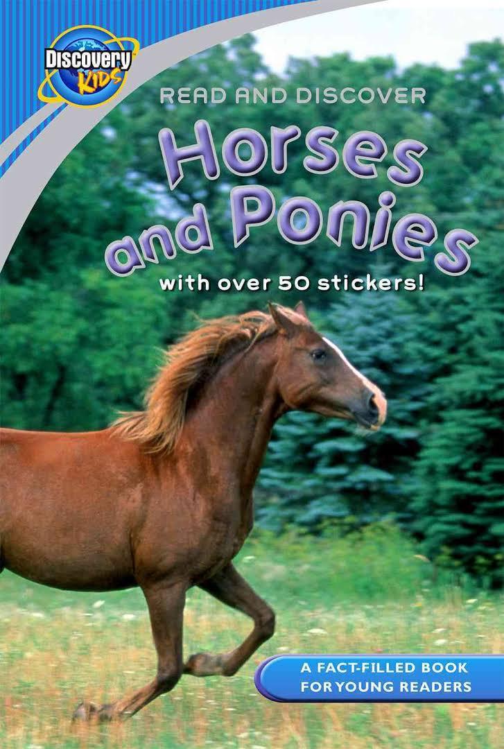 Read And Discover-Horses and Ponies With Over 50 Stickers - Spectrawide Bookstore