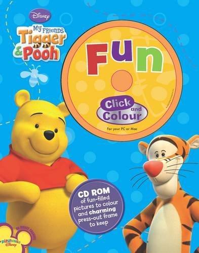 Disney My Friend Tigger & Pooh-CD Rom of fun filled pictures to colour - Spectrawide Bookstore