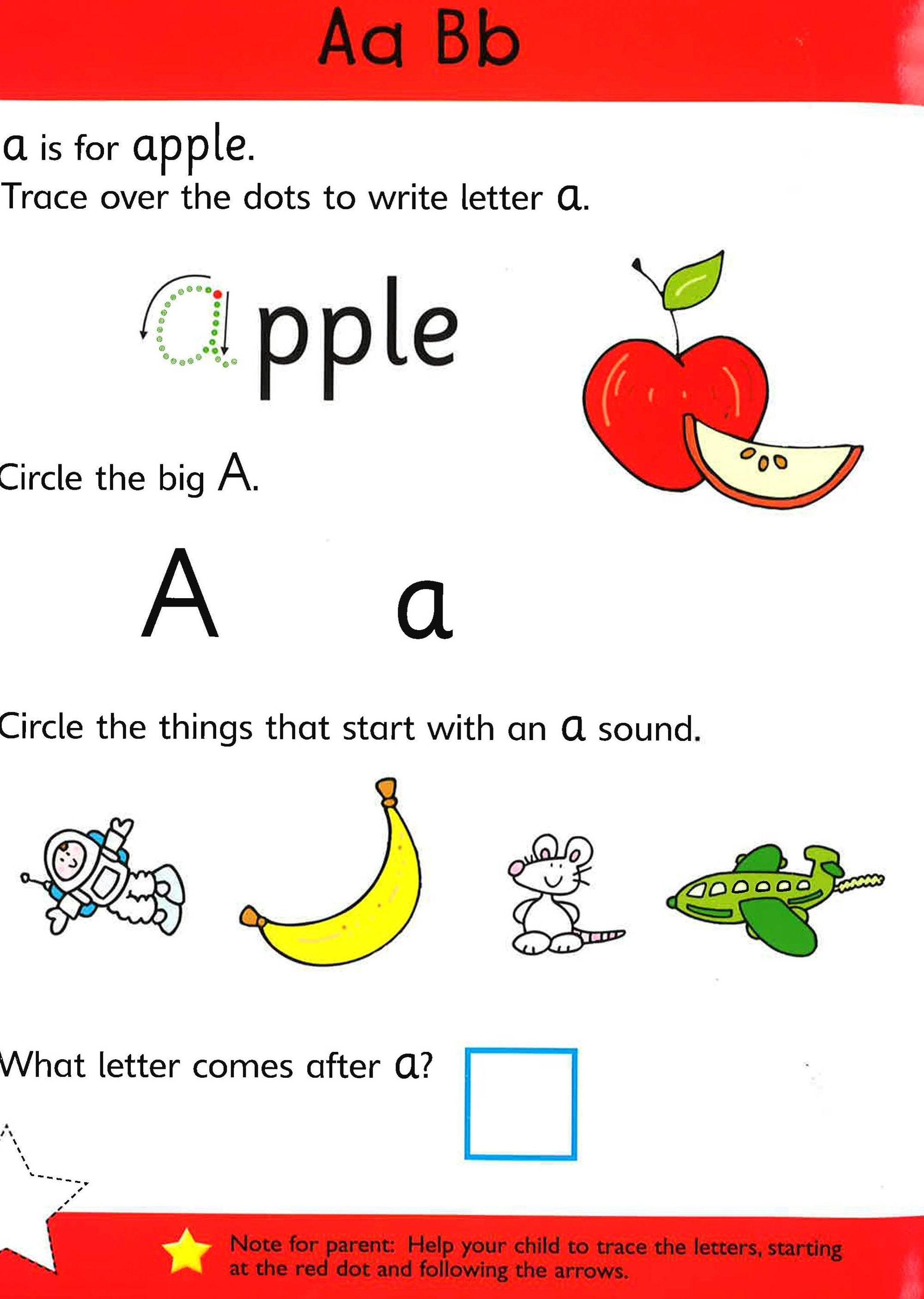 Gold Stars - First Letters Pre-School with Wipe-Clean Pages and Pens - Spectrawide Bookstore