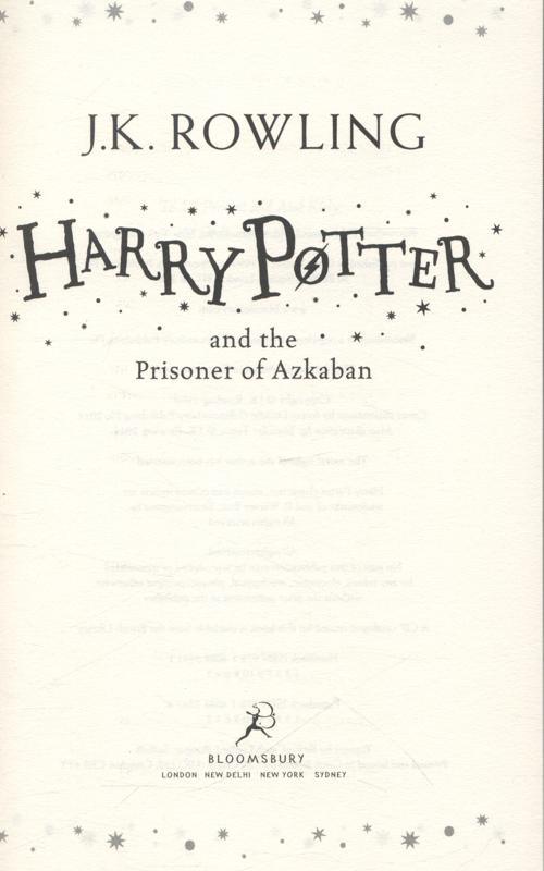 Harry Potter #3 and the Prisoner of Azkaban - Spectrawide Bookstore