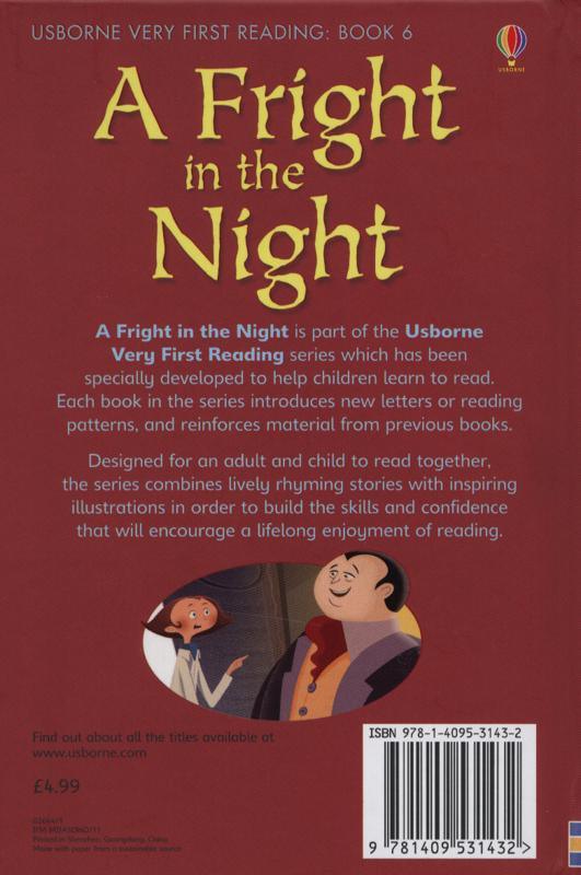 PB - Usborne Very First Reading Book 6 - A Fright in the Night - Spectrawide Bookstore