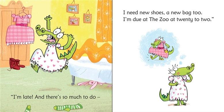 Usborne Phonics Readers - Croc Gets A Shock - Spectrawide Bookstore