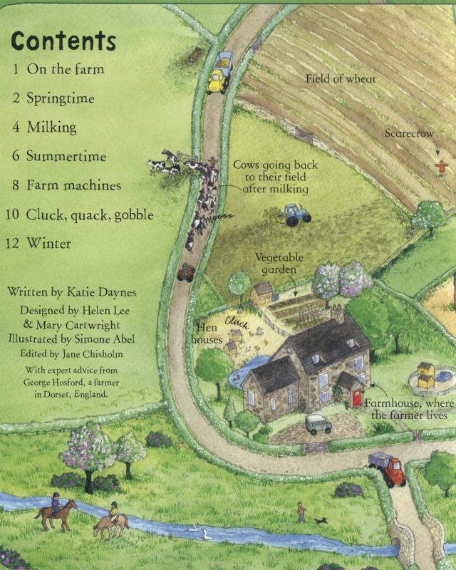 USBORNE - Look inside - A Farm - Spectrawide Bookstore