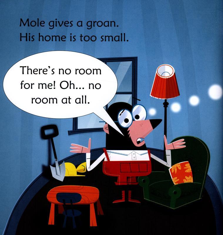 Usborne Phonics Readers - Mole In A Hole - Spectrawide Bookstore