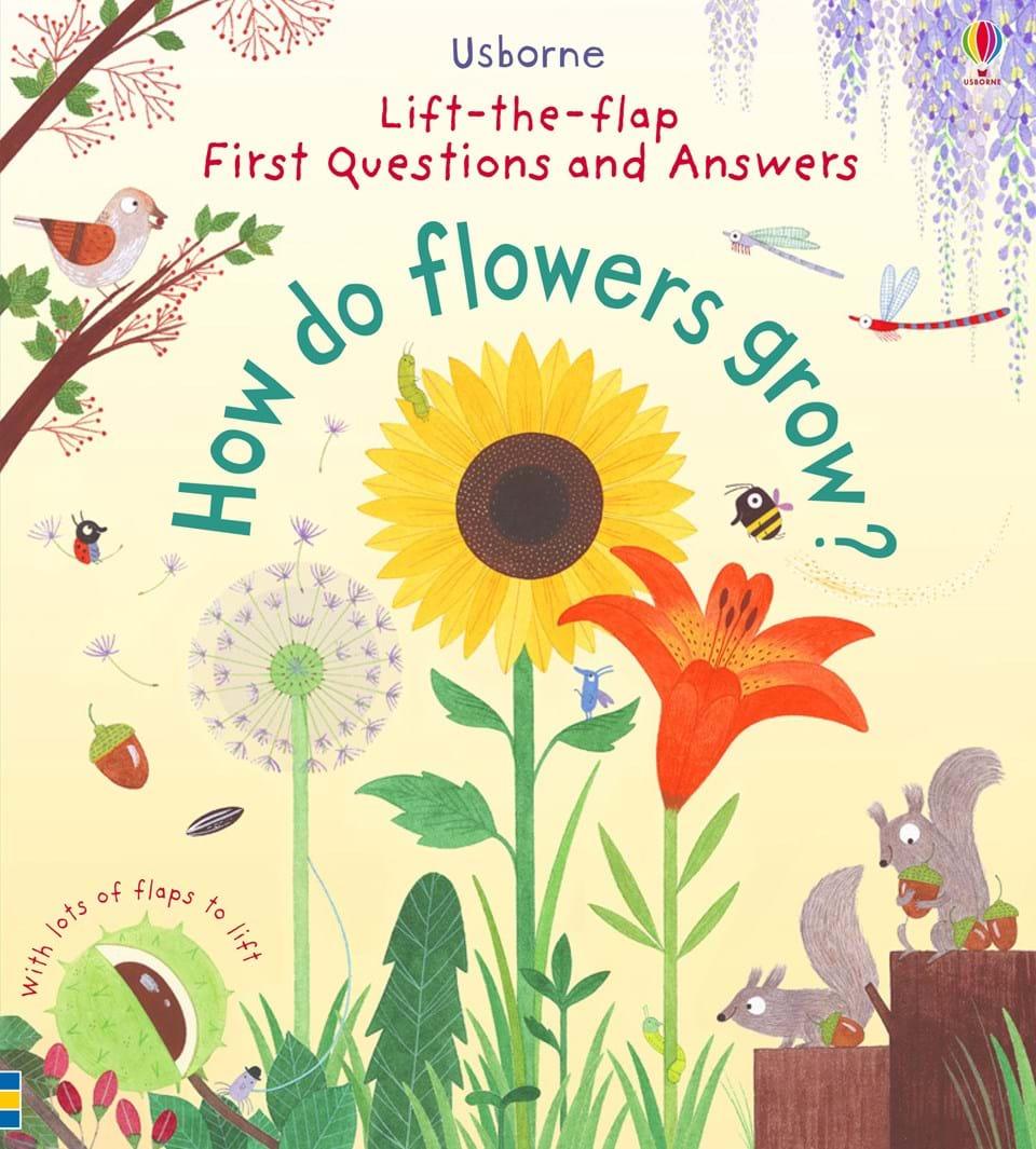 USBORNE - How do Flowers Grow? (Lift The Flap Questions and Answers) - Spectrawide Bookstore