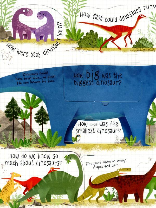 USBORNE - Lift-the-flap Questions and Answers About Dinosaurs - Spectrawide Bookstore