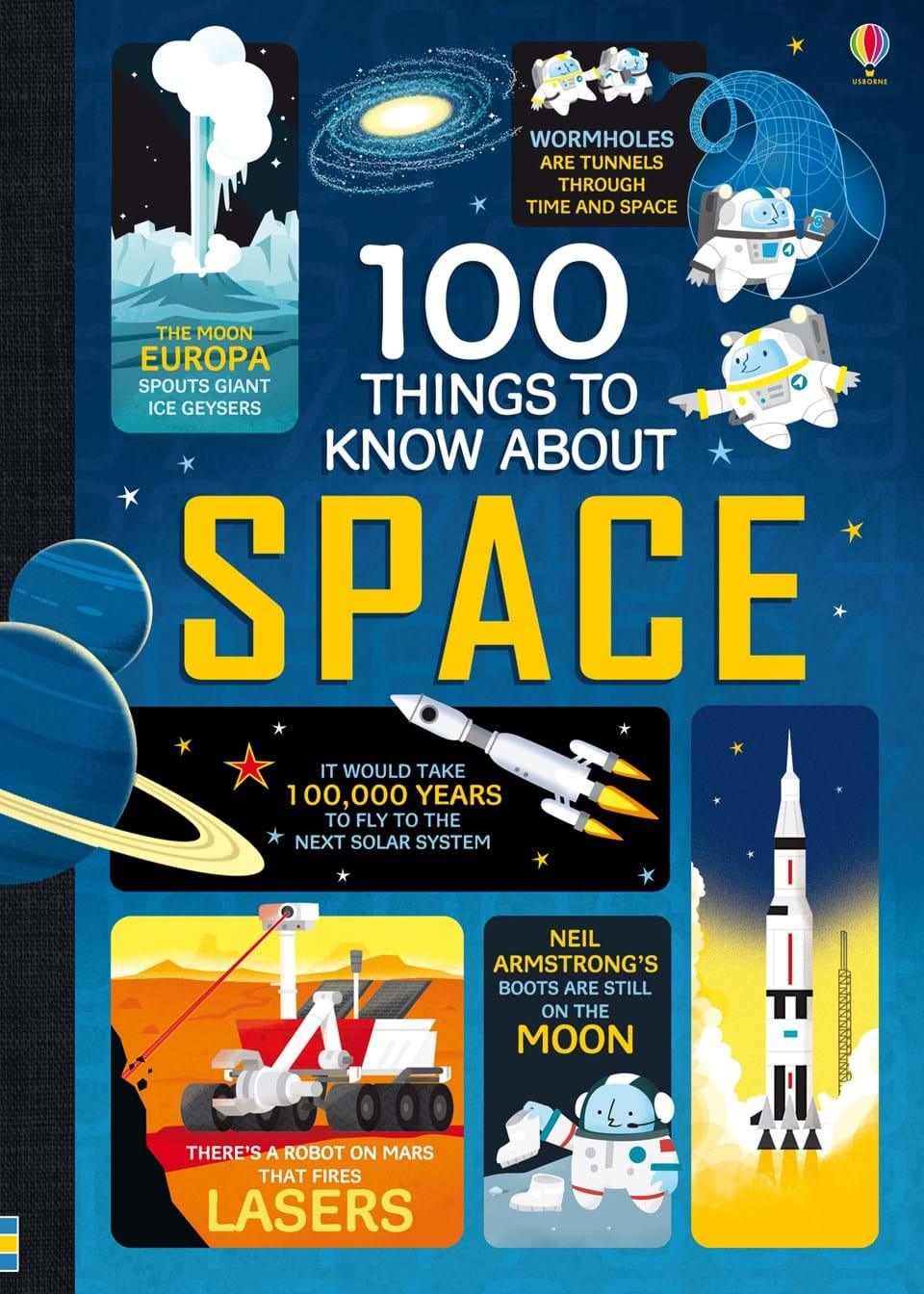 USBORNE - 100 things to Know About Space - Spectrawide Bookstore