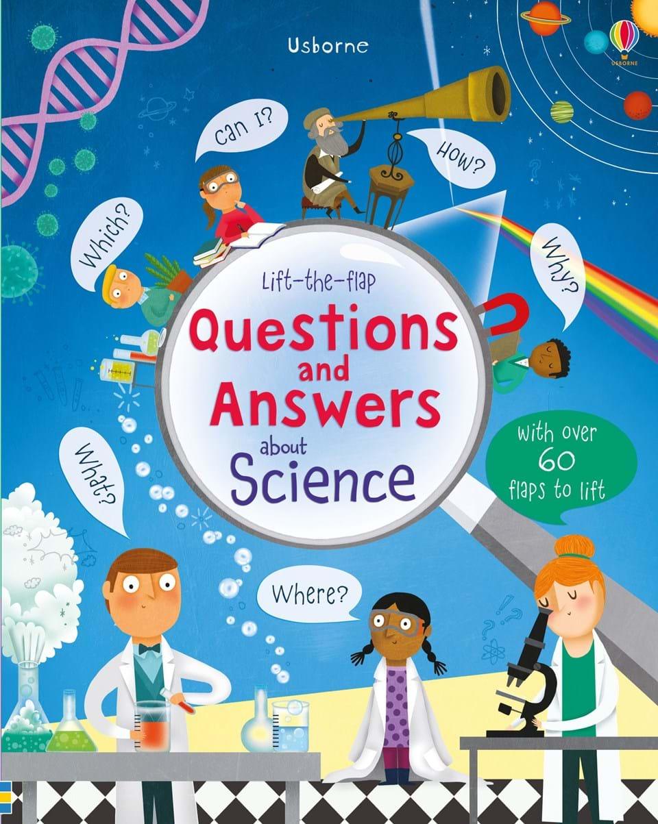 USBORNE - Lift-the-flap Questions and Answers About Science - Spectrawide Bookstore