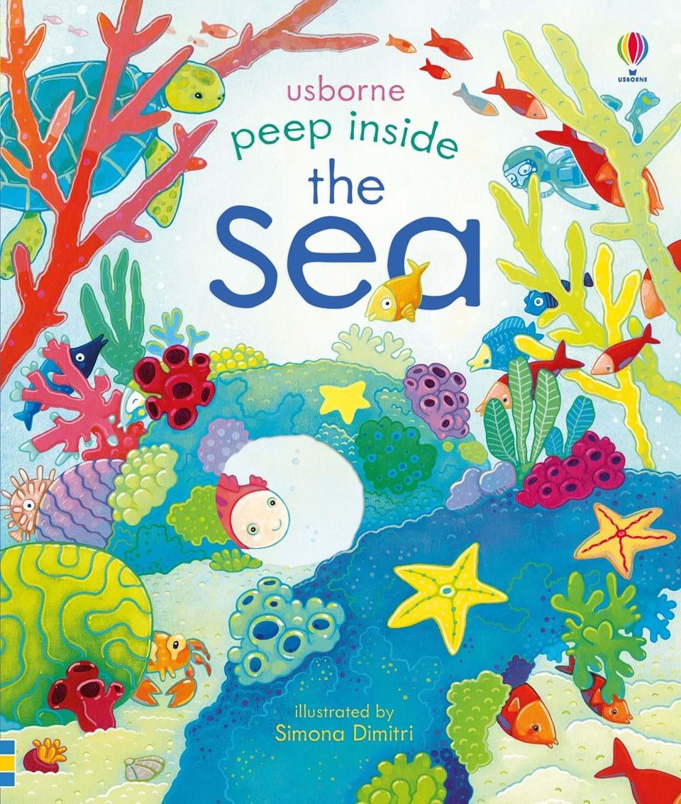 USBORNE - Peep Inside - The Sea - Spectrawide Bookstore