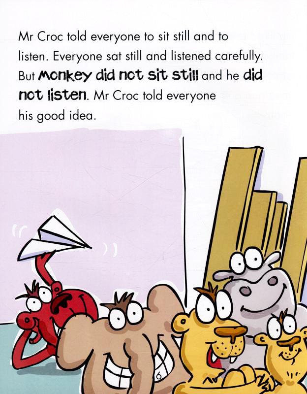 Behaviour Matters: Monkey Needs to Listen - A book about paying attention - Spectrawide Bookstore