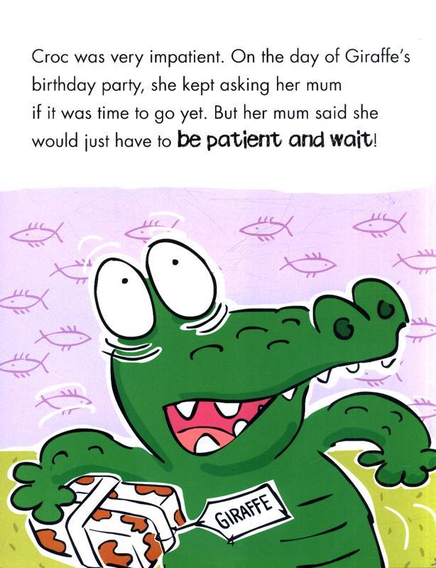 Behaviour Matters: Croc Needs to Wait - A book about patience - Spectrawide Bookstore