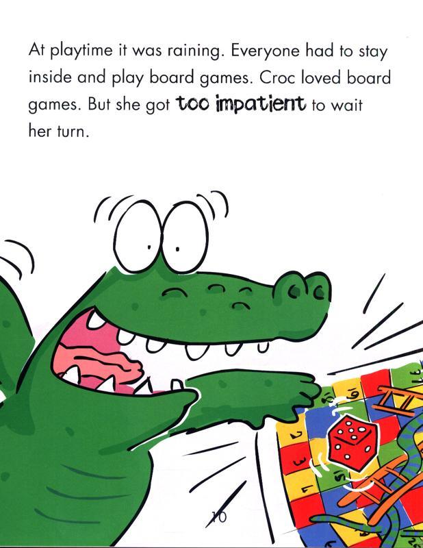 Behaviour Matters: Croc Needs to Wait - A book about patience - Spectrawide Bookstore