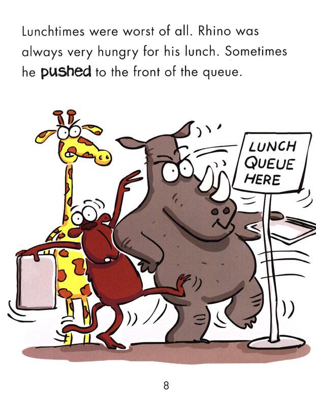 Behaviour Matters: Rhino Learns to be Polite - A book about good manners - Spectrawide Bookstore