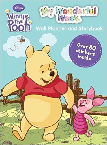 Disney Winnie the Pooh-My Wonderful Week-Wall Planner and Storybook-Over 80 stickers inside - Spectrawide Bookstore