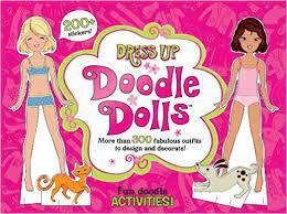 Dress Up Doodle Dolls Activity Kit - Spectrawide Bookstore