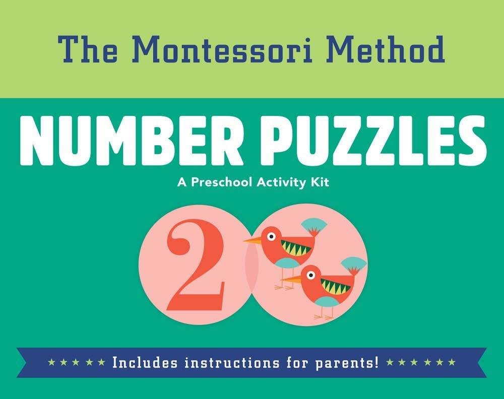 The Montessori Method - Number Puzzles A Preschool Activity Kit - Spectrawide Bookstore