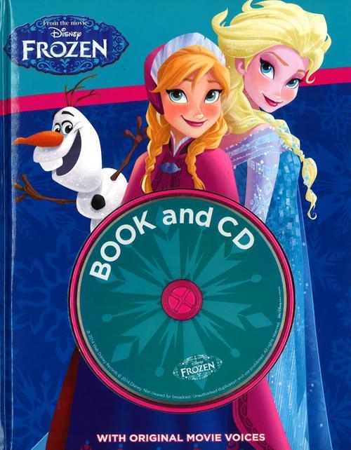 Disney Frozen - Book and CD With Original Movie Voices - Spectrawide Bookstore