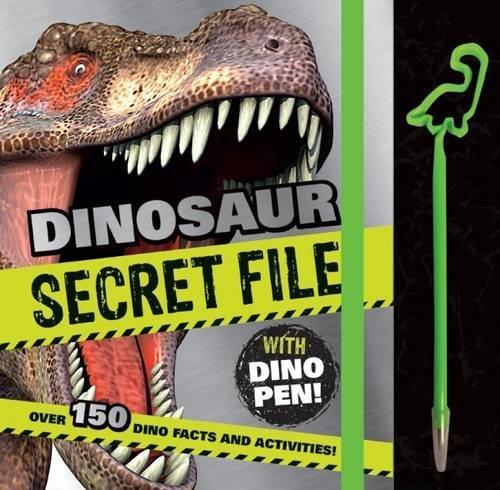 Dinosaur Sercet File with Dino Pen - Spectrawide Bookstore