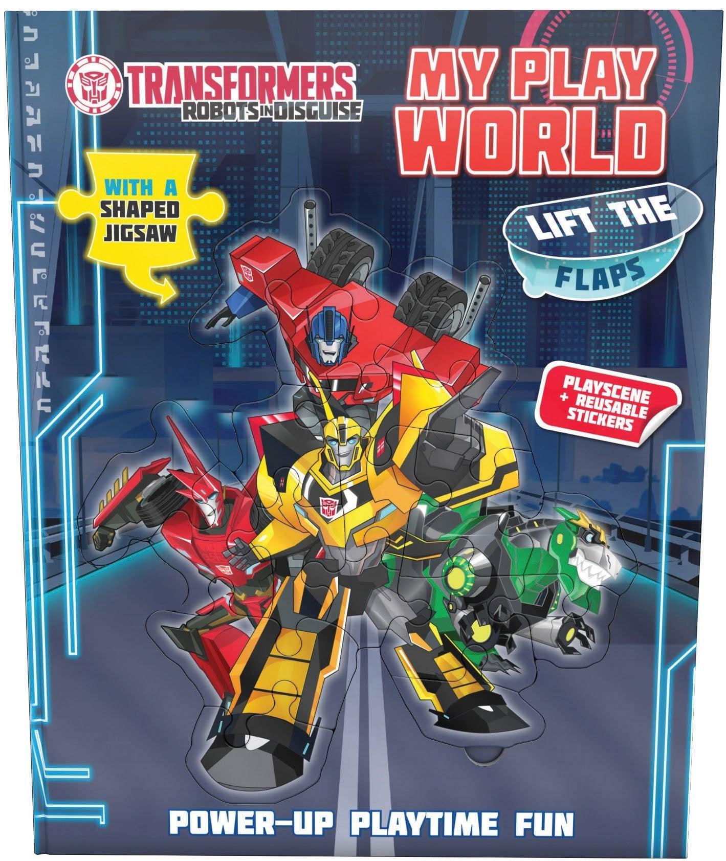 Transformerrs-My Play World Lift The Flaps - Spectrawide Bookstore