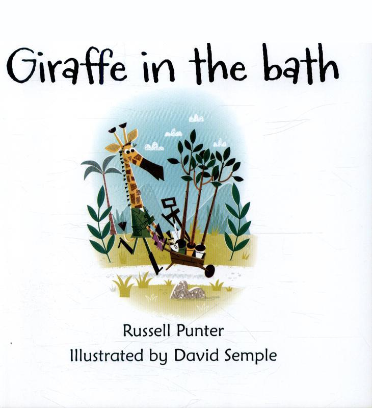 USBORNE - Girraffe in the Bath - Usborne Phonics Readers - Spectrawide Bookstore