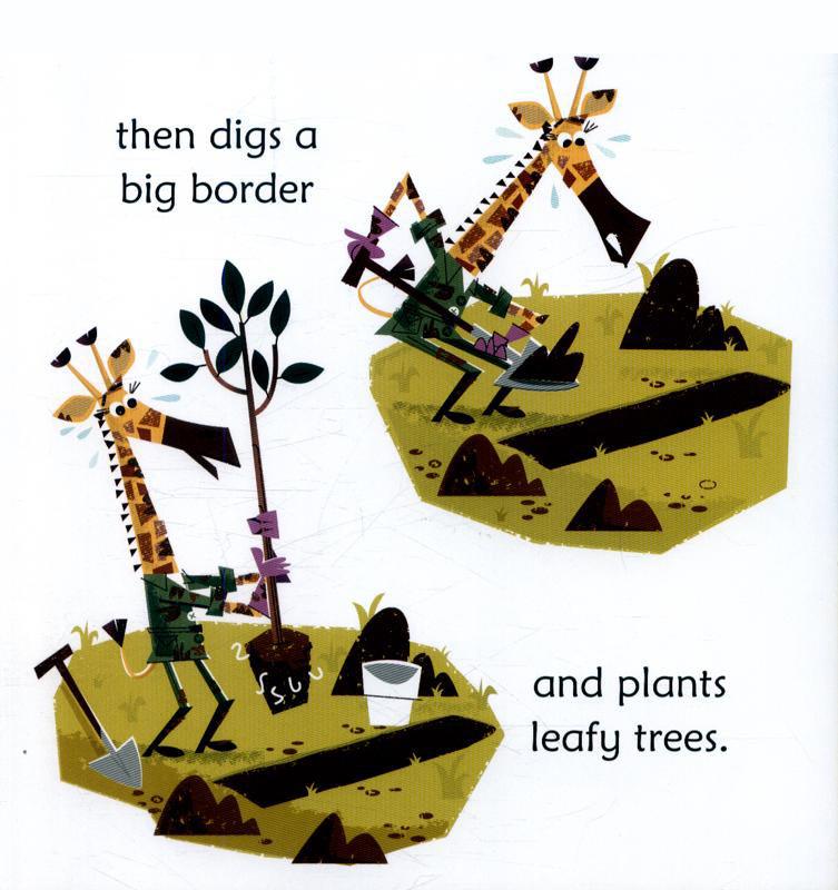 USBORNE - Girraffe in the Bath - Usborne Phonics Readers - Spectrawide Bookstore