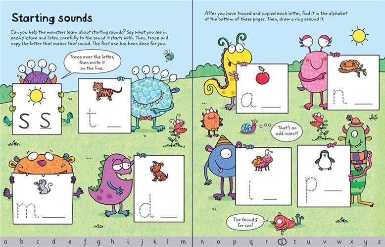 USBORNE - Wipe-Clean Ready for Reading Phonics - Spectrawide Bookstore