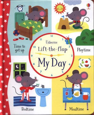 USBORNE - My Day - Lift-the-Flap (Hardback) - Spectrawide Bookstore