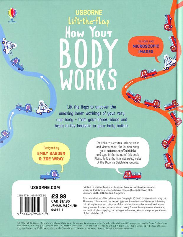 Lift-the-flap How Your Body Works - Spectrawide Bookstore