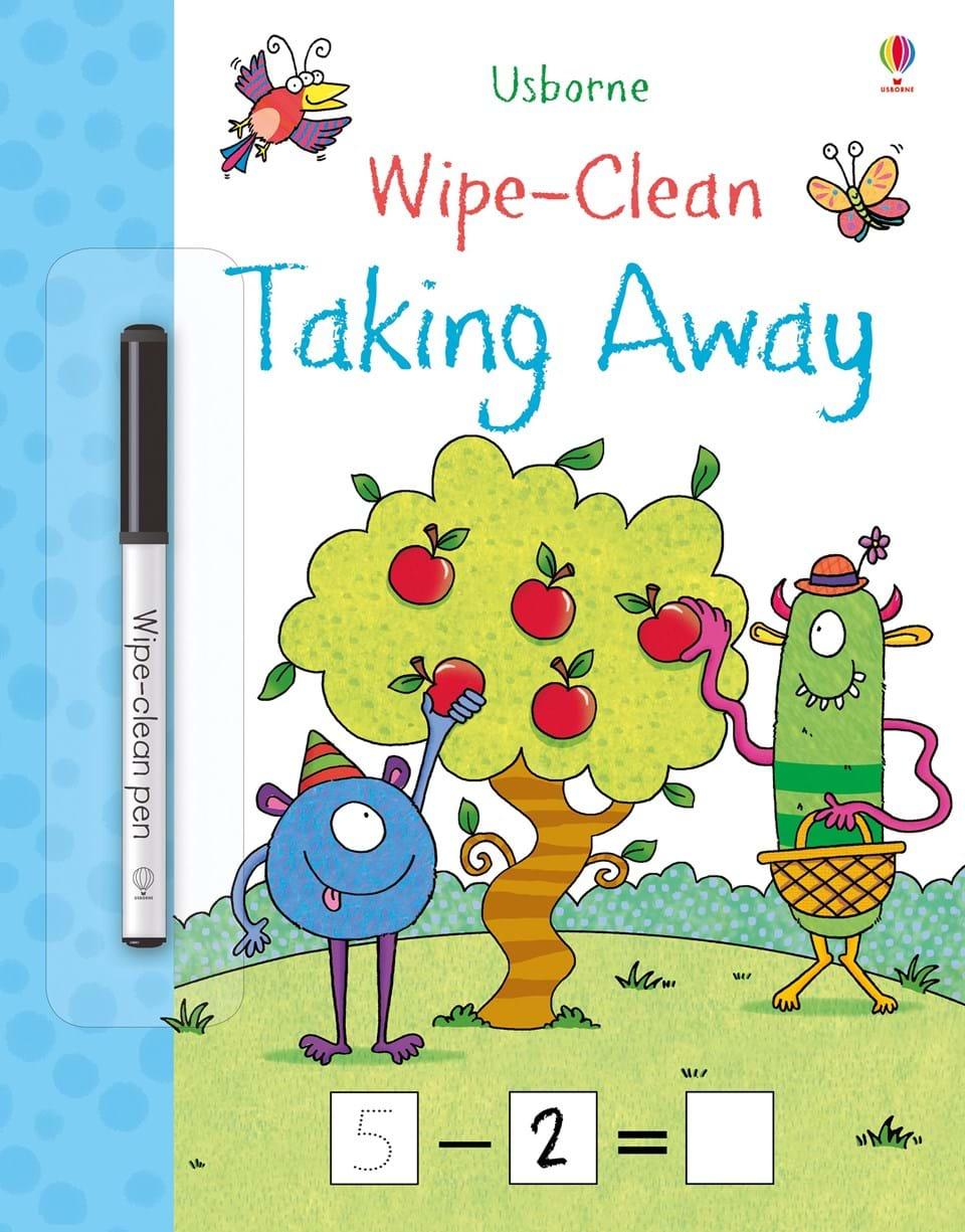 USBORNE - Wipe-Clean Taking Away - Spectrawide Bookstore