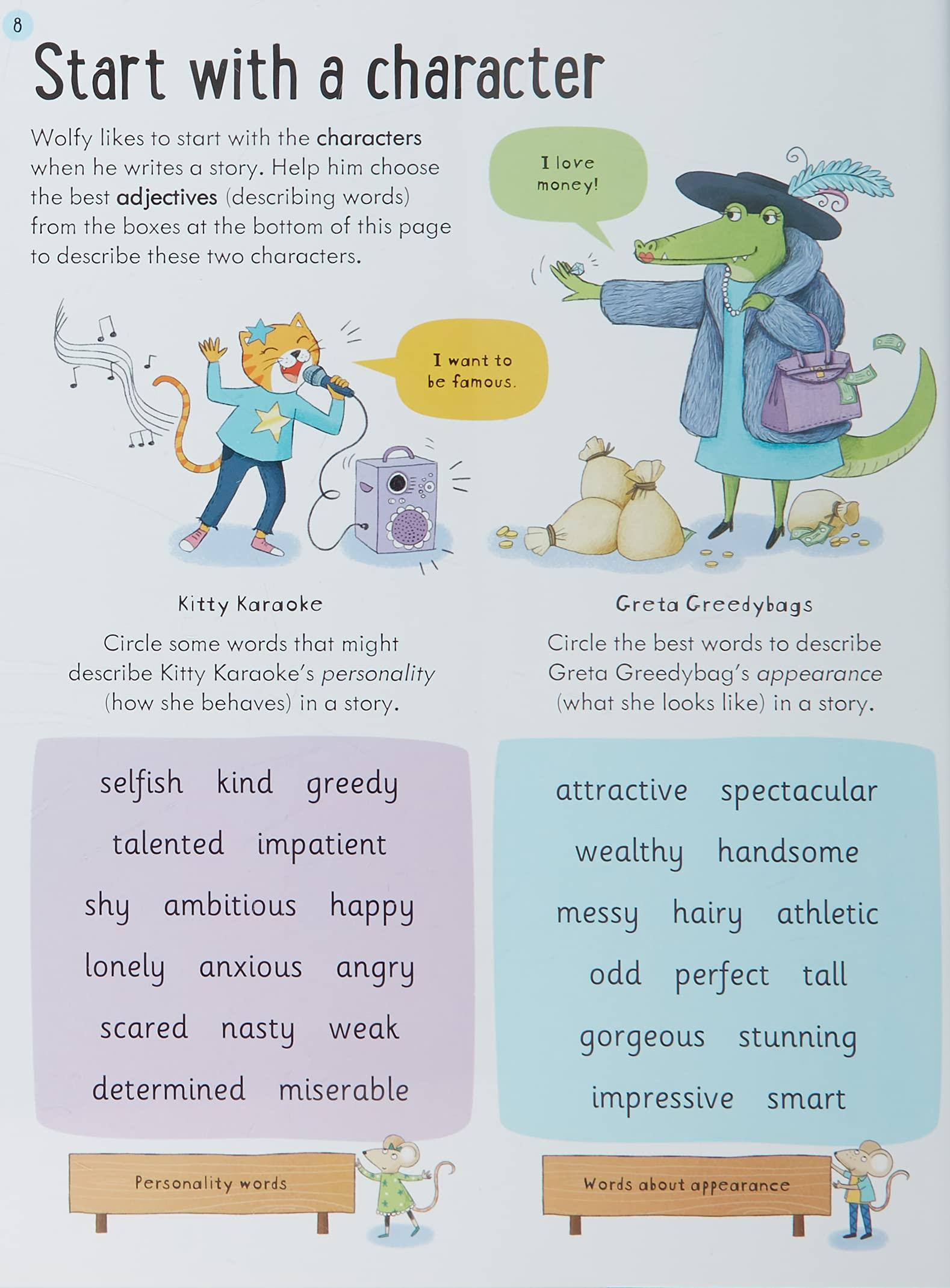 Usborne Key Skills - Wipe-Clean Creative Writing Ages 7to8 - Spectrawide Bookstore