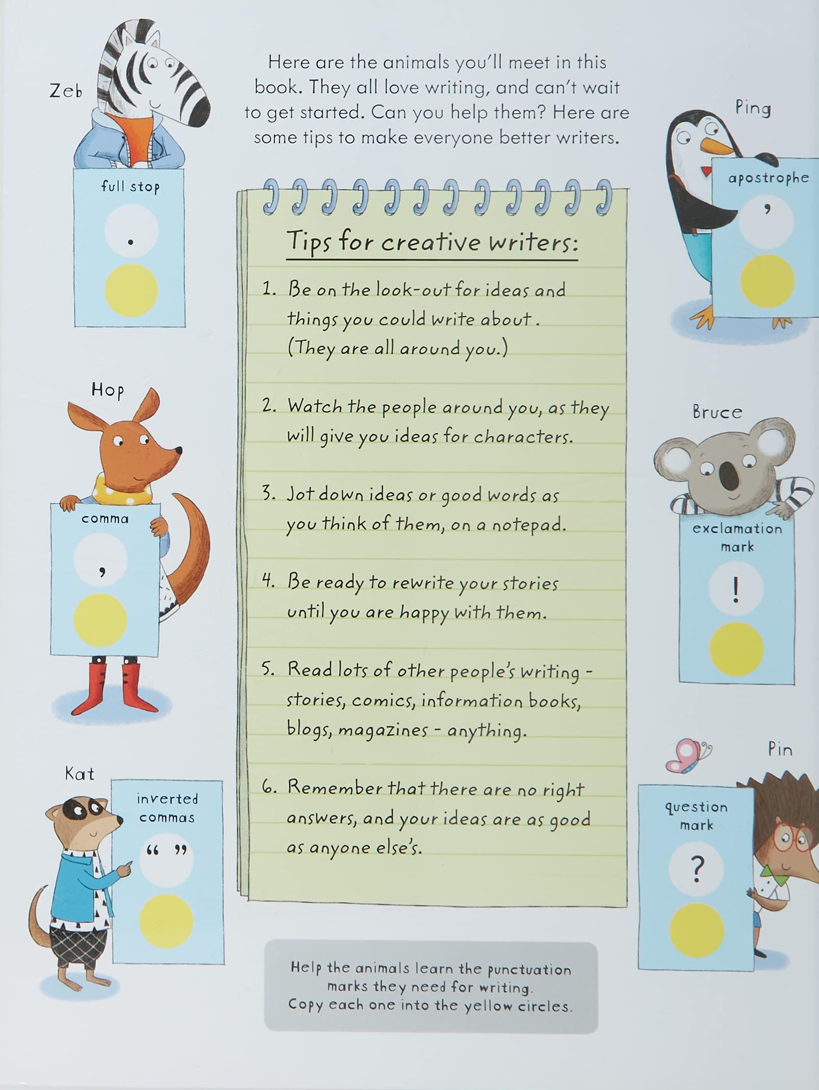 Usborne Key Skills - Wipe-Clean Creative Writing Ages 7to8 - Spectrawide Bookstore
