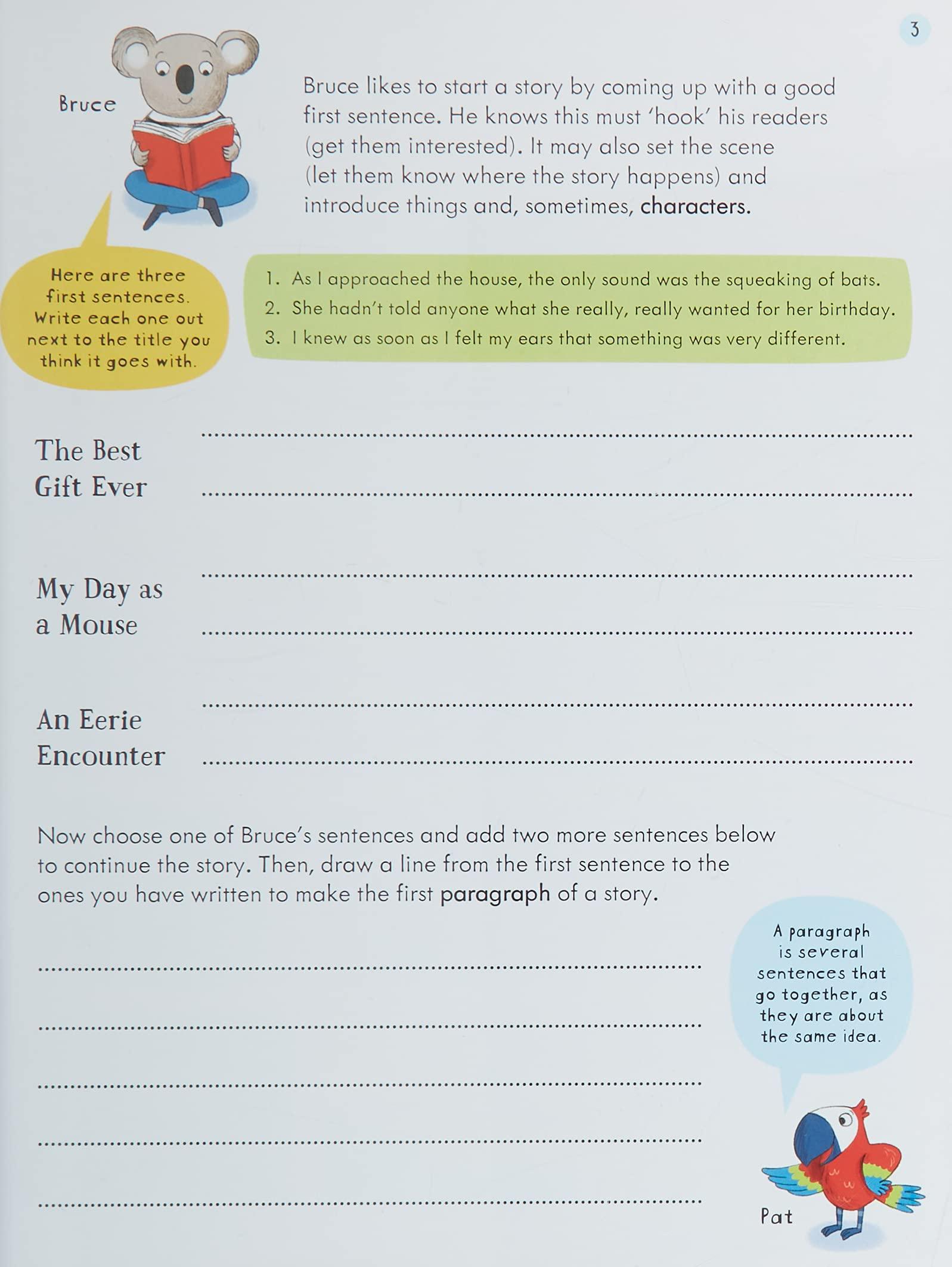 Usborne Key Skills - Wipe-Clean Creative Writing Ages 7to8 - Spectrawide Bookstore