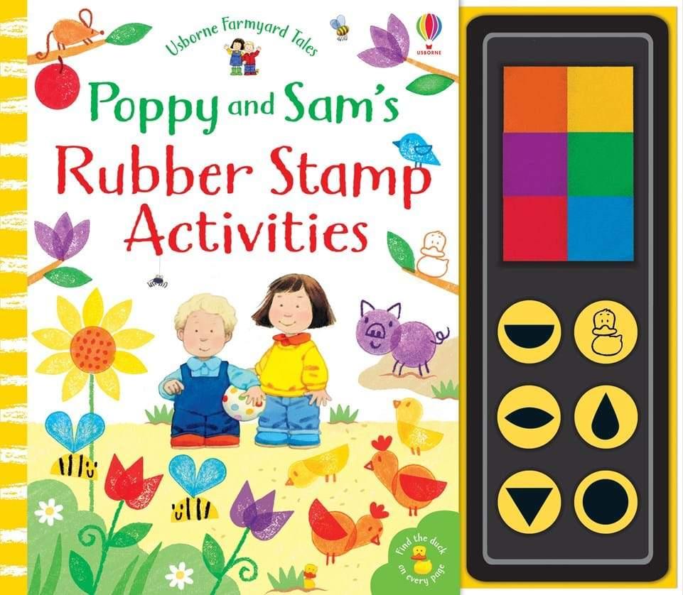 Usborne - Poppy and Sam's Rubber Stamp Activities - Spectrawide Bookstore