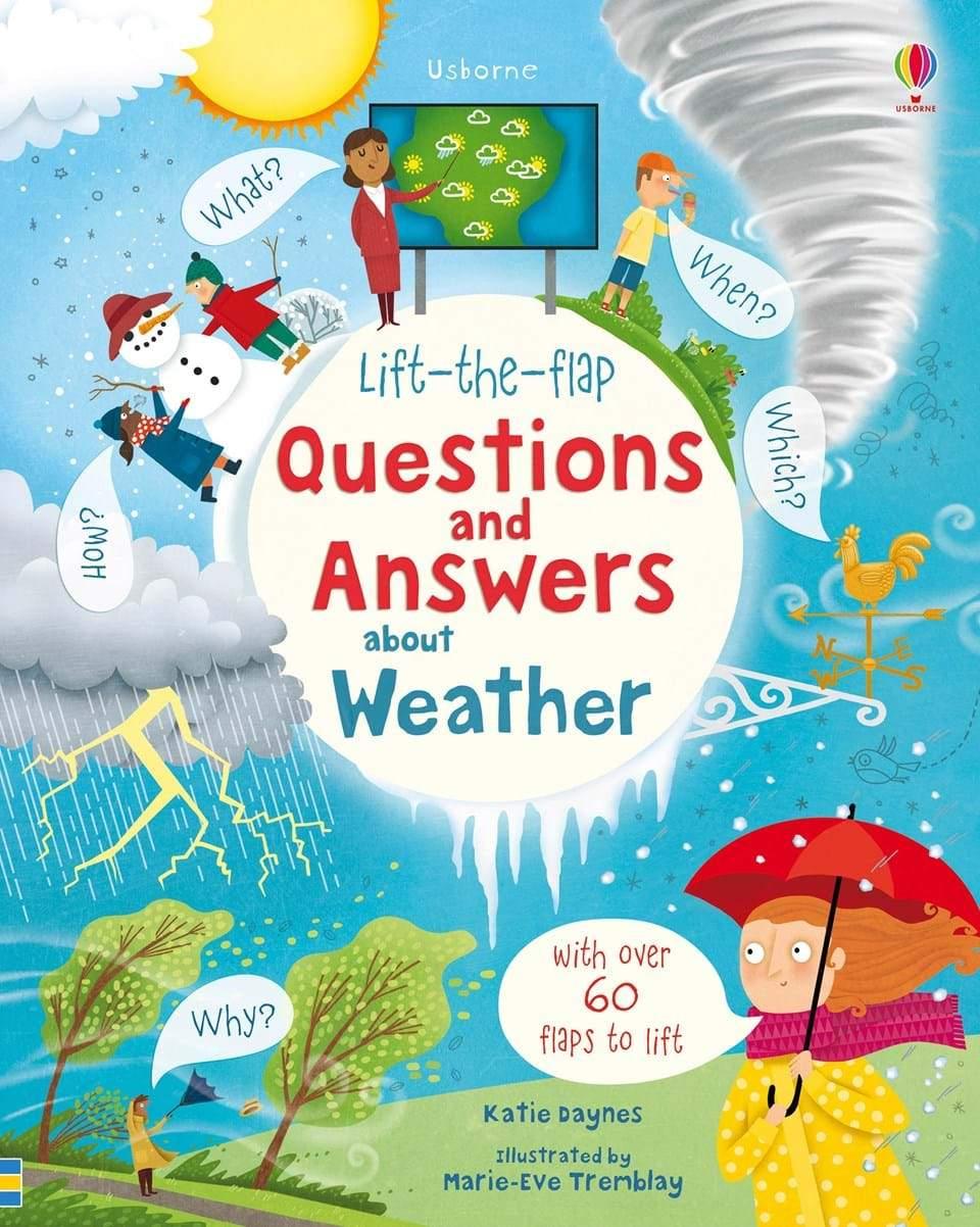 Lift-the-Flap Questions and Answers - about Weather - Spectrawide Bookstore