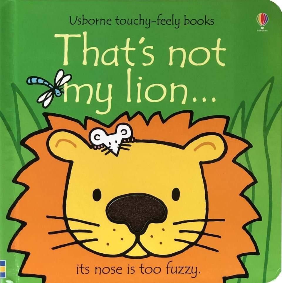 Usborne touchy-feely books-That's not my lion - Spectrawide Bookstore
