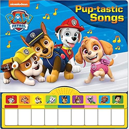 Piano Book Mini Deluxe - Paw Patrol Puptastic Songs - Spectrawide Bookstore