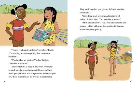 CURIOUS PEARL - Curious Pearl Dives into Weather : Science Girl - Spectrawide Bookstore