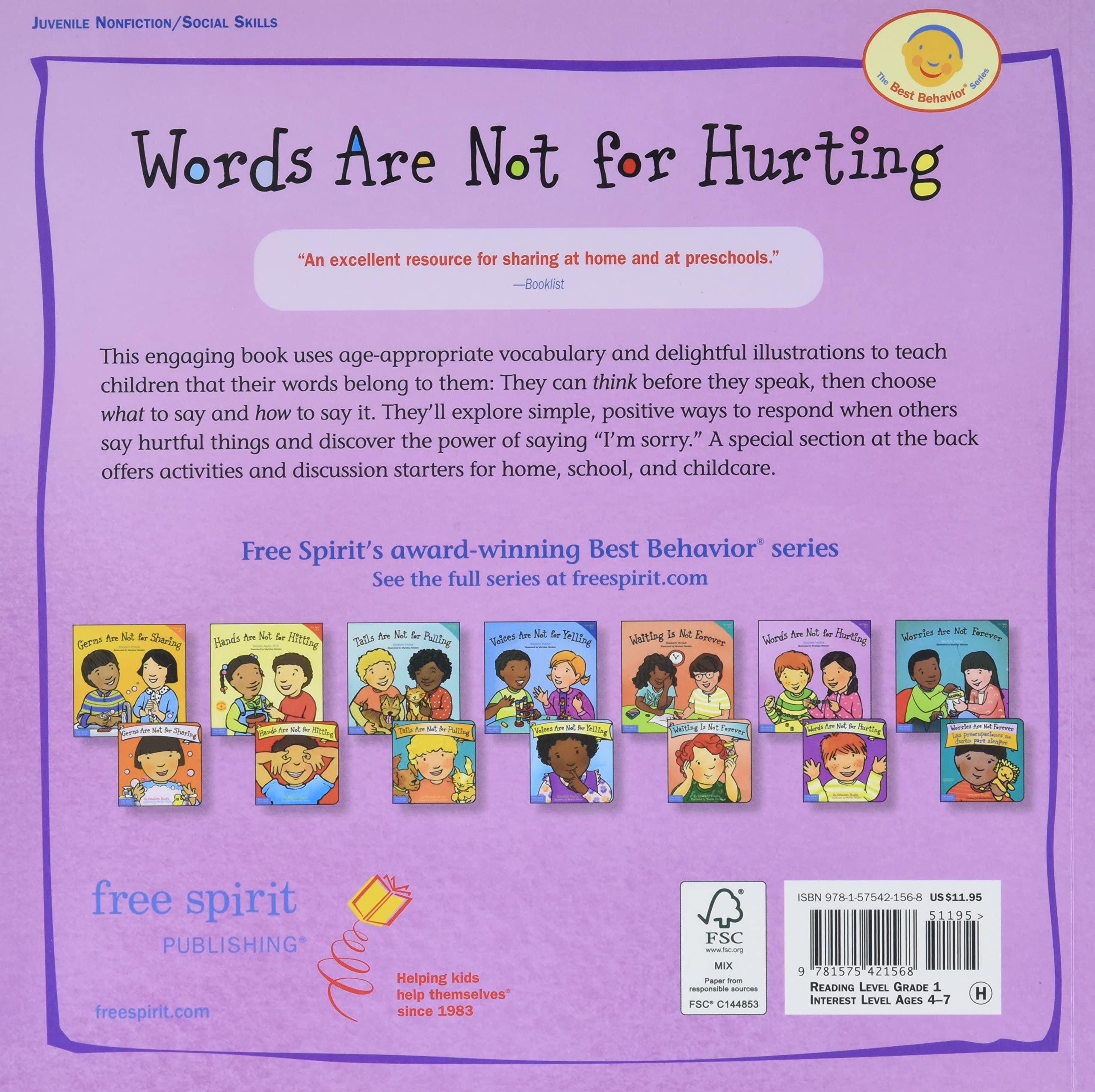 Words are not for Hurting - Spectrawide Bookstore