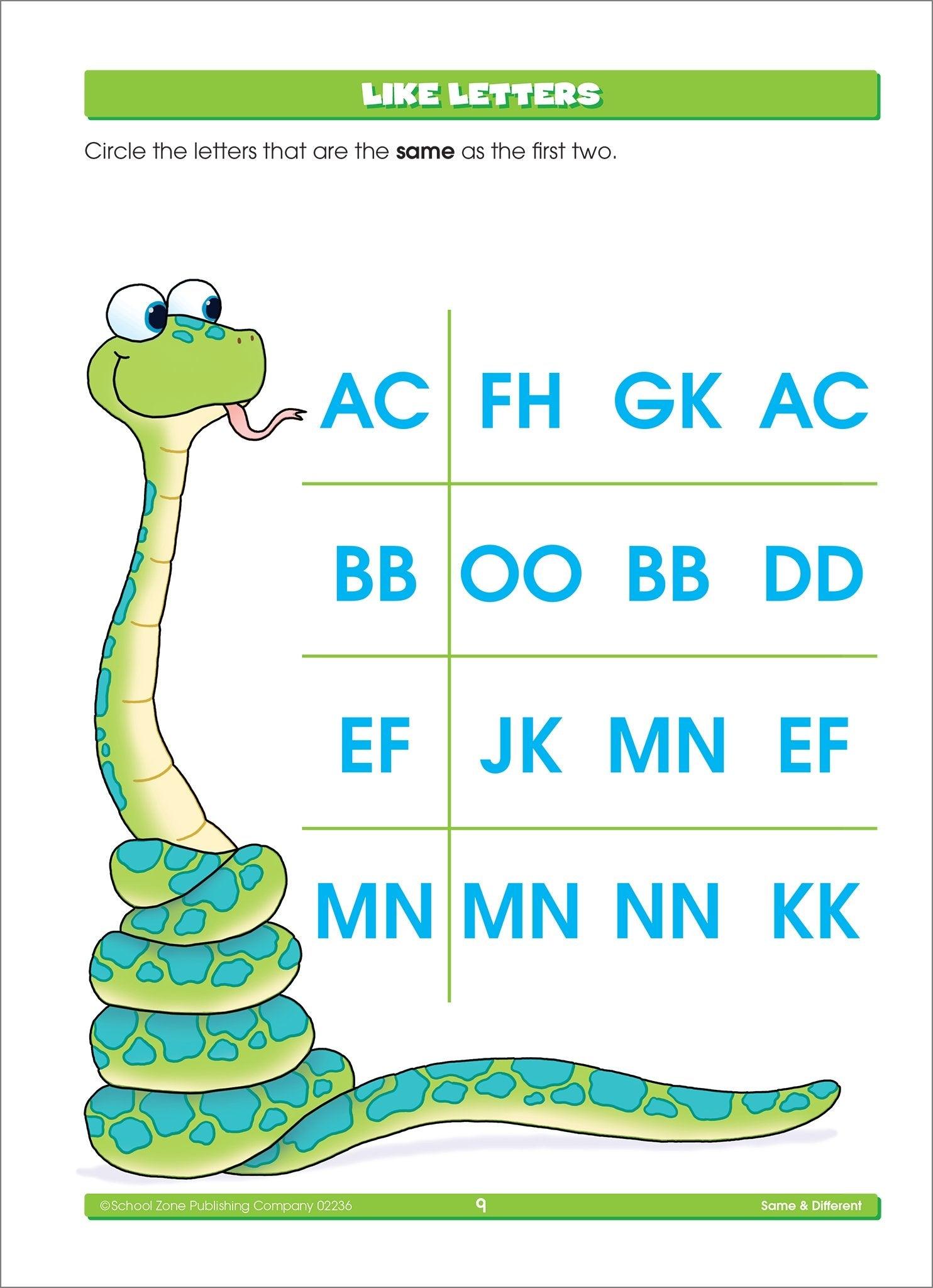 School Zone Kindergarten Basics Ages 5-6 - Spectrawide Bookstore